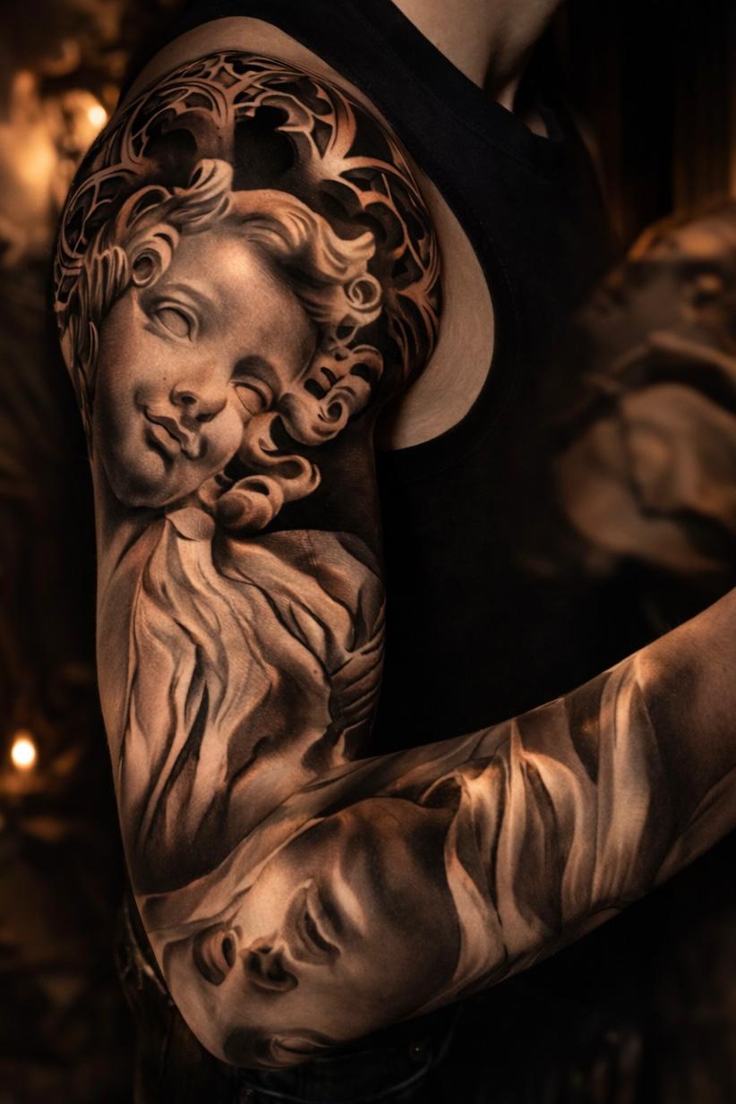 Sleeve Classico - Angeli & Statue