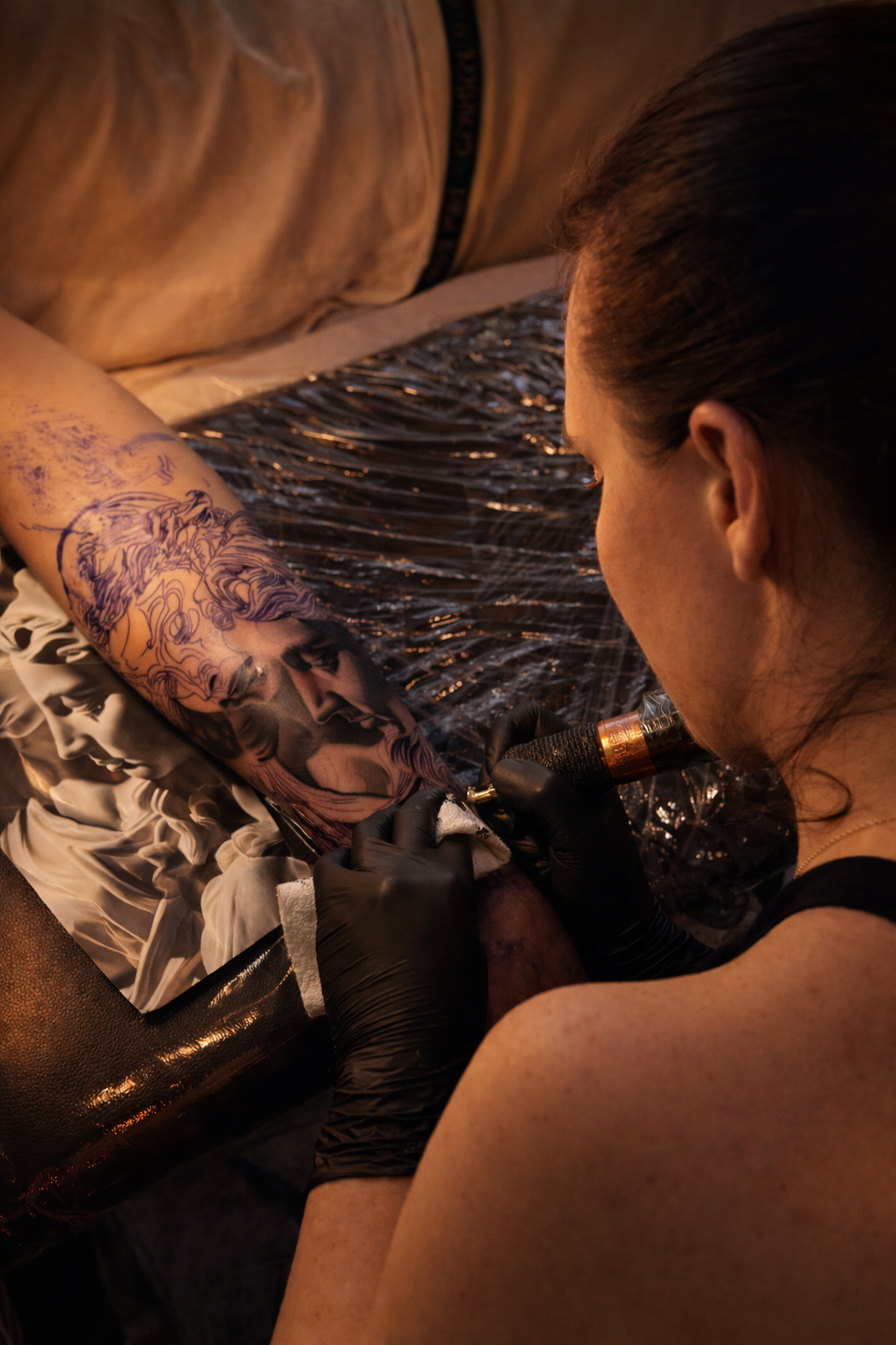 Irene al lavoro - dettaglio